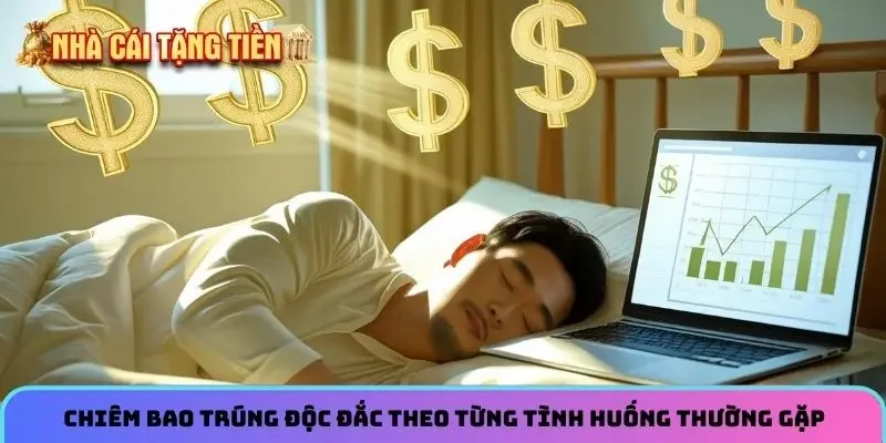 Chiêm bao trúng độc đắc theo từng tình huống thường gặp