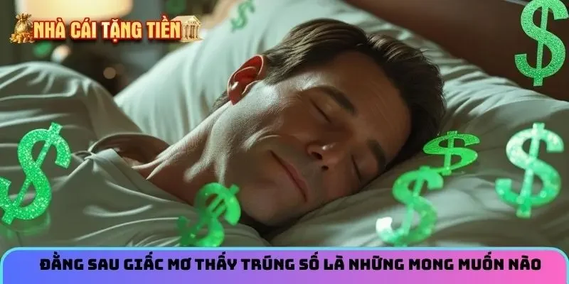 Đằng sau giấc mơ thấy trúng số là những mong muốn nào